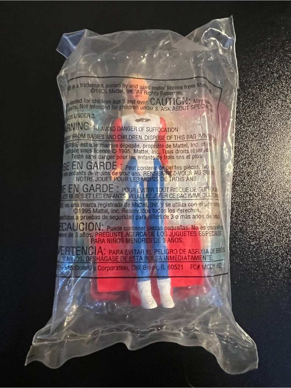 Bring back the 90s nostalgia w this vintage 1995 McDonald's Happy Meal toy!